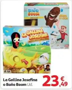 Alcampo La Gallina Josefina o Baño Boom oferta