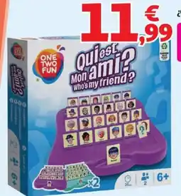 Alcampo ONE TWO FUN ¿quién es mi amigo? oferta
