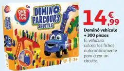 Alcampo ONE TWO FUN Dominó vehículo + 300 piezas oferta