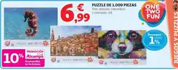 Alcampo ONE TWO FUN Puzzle 1.000 pieces oferta
