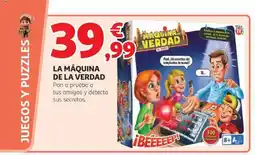 Alcampo La máquina de la verdad oferta