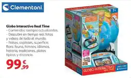 Alcampo CLEMENTONI Globo Interactivo Real Time oferta