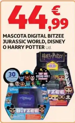 Alcampo Mascota digital bitzee jurassic world, disney o harry potter oferta