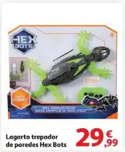 Alcampo HEX BOTS Lagarto trepador de paredes oferta