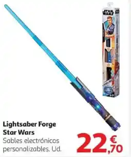 Alcampo STAR WARS Lightsaber Forge oferta