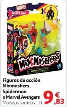 Alcampo Figuras de acción Mixmashers, Spiderman o Marvel Avengers oferta