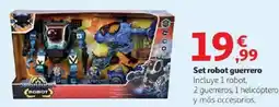 Alcampo Set robot guerrero oferta