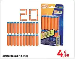 Alcampo NERF 20 Dardos n1 N Series oferta