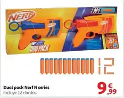 Alcampo NERF Dual pack N series oferta