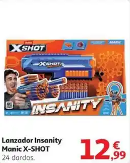 Alcampo X-SHOT Lanzador Insanity Manic oferta