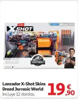 Alcampo XSHOT Lanzador Skins Dread Jurrasic World oferta