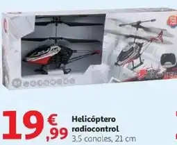Alcampo Helicóptero radiocontrol oferta