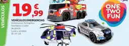 Alcampo ONE TWO FUN Vehículos emergencias oferta