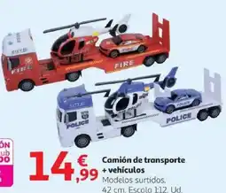 Alcampo Camión de transporte vehículos oferta