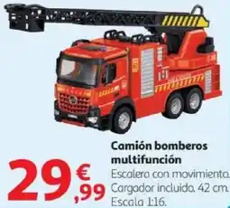 Alcampo Camión bomberos multifunción oferta