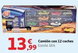 Alcampo Camión con 12 coches oferta