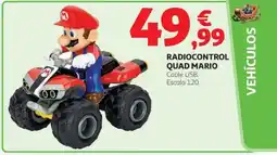 Alcampo Radiocontrol quad mario oferta