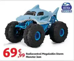 Alcampo Radiocontrol Megalodon Storm Monster Jam oferta