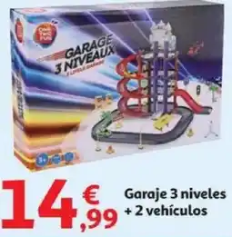 Alcampo Garaje 3 niveles +2 vehículos oferta
