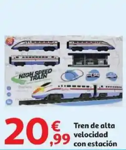 Alcampo Tren de alta velocidad con estación oferta