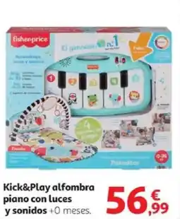 Alcampo Kick&Play alfombra piano con luces y sonidos +0 meses. oferta