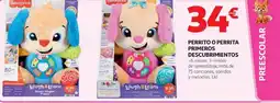Alcampo Perrito o perrita primeros descubrimientos oferta