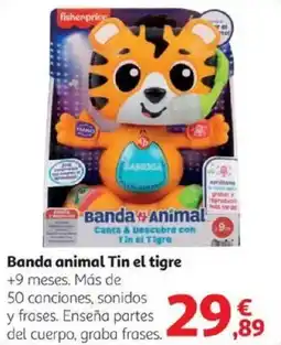 Alcampo Banda animal Tin el tigre oferta