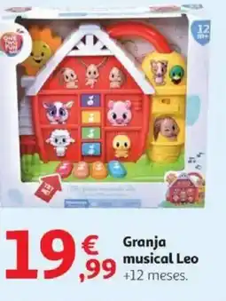 Alcampo Granja musical Leo oferta