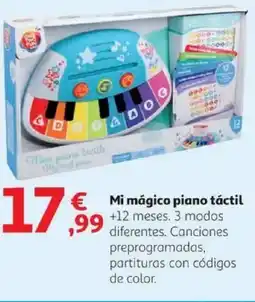 Alcampo Mi mágico piano táctil oferta
