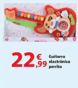Alcampo Guitarra electrónica perrito oferta