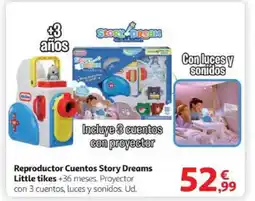 Alcampo Reproductor Cuentos Story Dreams oferta