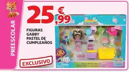 Alcampo Figuras gabby pastel de cumpleaños oferta