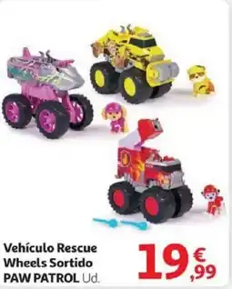 Alcampo PAW PATROL Vehículo Rescue Wheels Sortido oferta