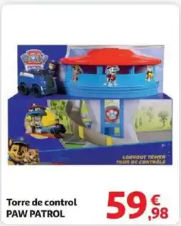 Alcampo PAW PATROL Torre de control oferta