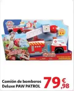 Alcampo PAW PATROL Camión de bomberos Deluxe oferta