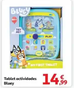 Alcampo BLUEY Tablet actividades oferta