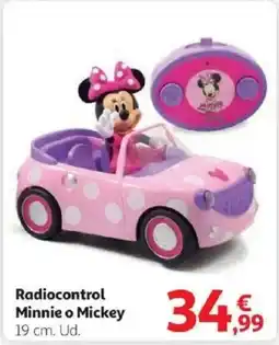 Alcampo Radiocontrol Minnie o Mickey oferta
