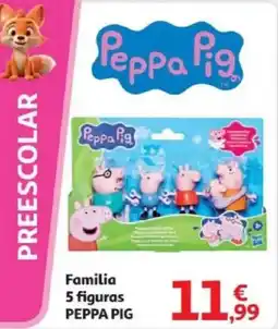 Alcampo PEPPA PIG Familia 5 figuras oferta