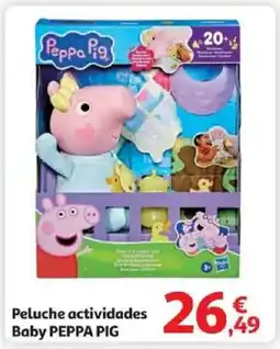 Alcampo PEPPA PIG Peluche actividades Baby oferta