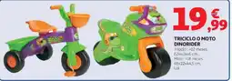 Alcampo Triciclo o moto dinorider oferta