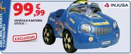 Alcampo INJUSA Vehículo a batería stitch oferta