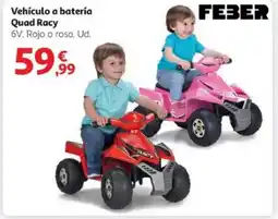 Alcampo FEBER Vehículo a batería Quad Racy oferta
