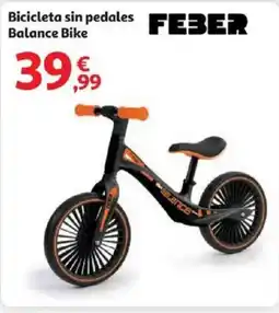 Alcampo FEBER Bicicleta sin pedales Balance Bike oferta