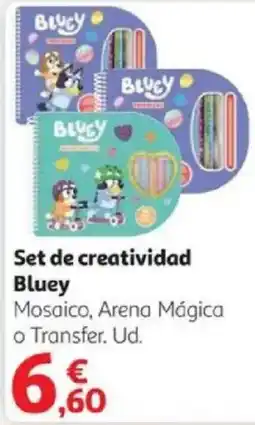 Alcampo BLUEY Set de creatividad oferta