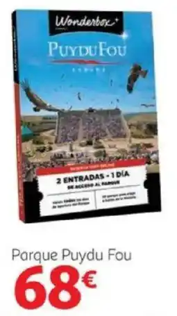 Alcampo WONDERBOX Cofres Parque Puydu Fou oferta