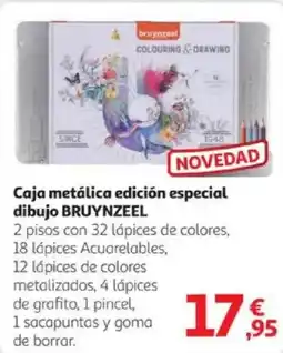 Alcampo BRUYNZEEL Caja metálica edición especial dibujo oferta