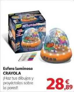 Alcampo CRAYOLA Esfera luminosa oferta