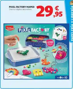 Alcampo MAPED Pixel factory oferta