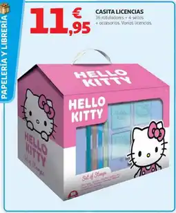 Alcampo HELLO KITTY Casita licencias oferta