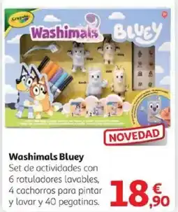 Alcampo BLUEY Washimals oferta